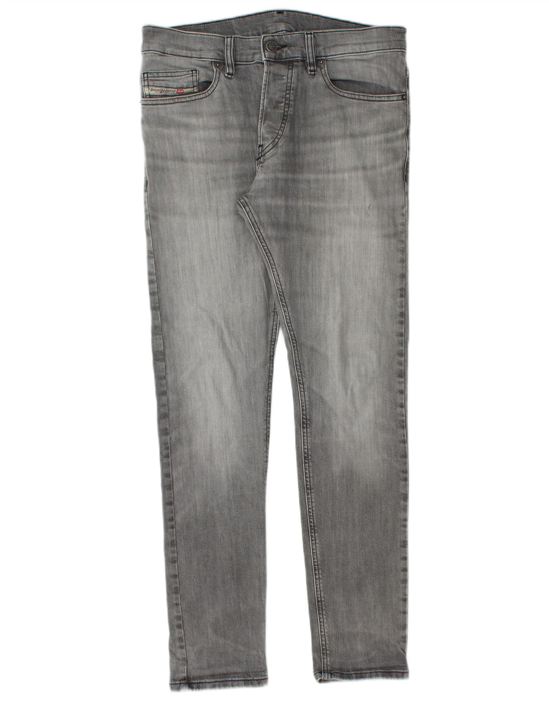 Diesel Jean Slim W30 L30 Homme Gris Coton