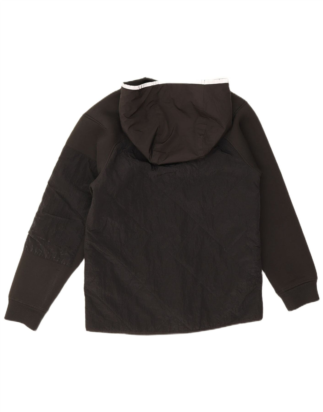 Veste de pluie à capuche Zara garçons 11-12 ans noir polyester