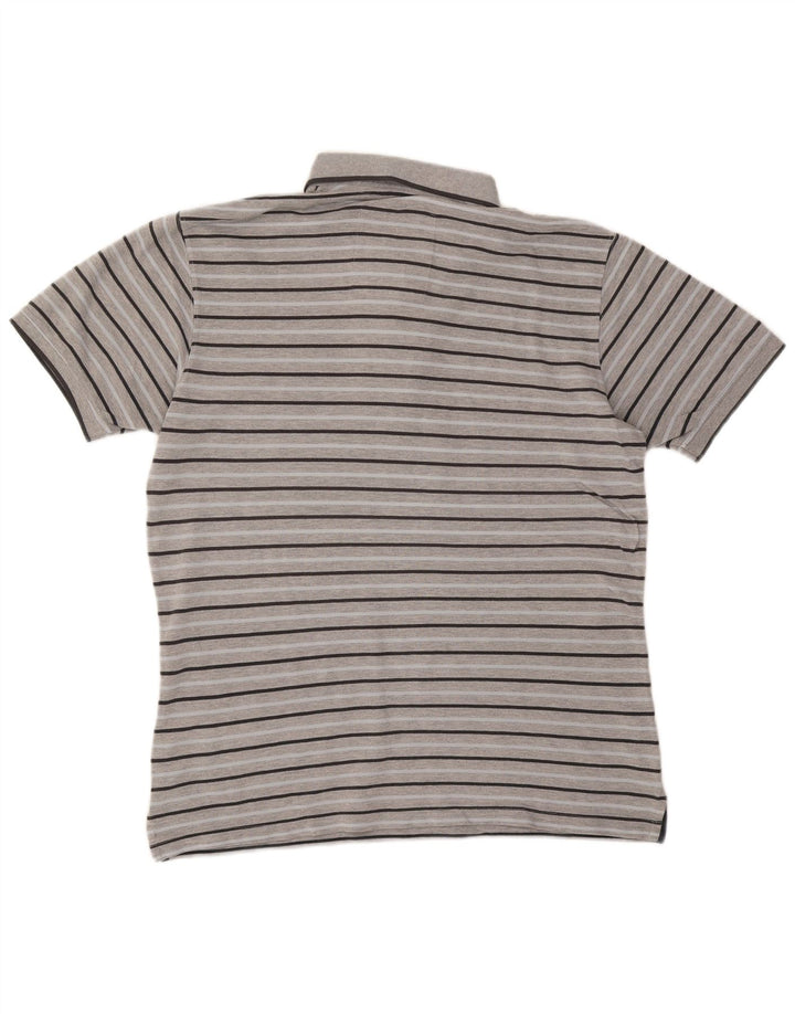 Carrera Polo Homme Large Gris Rayé