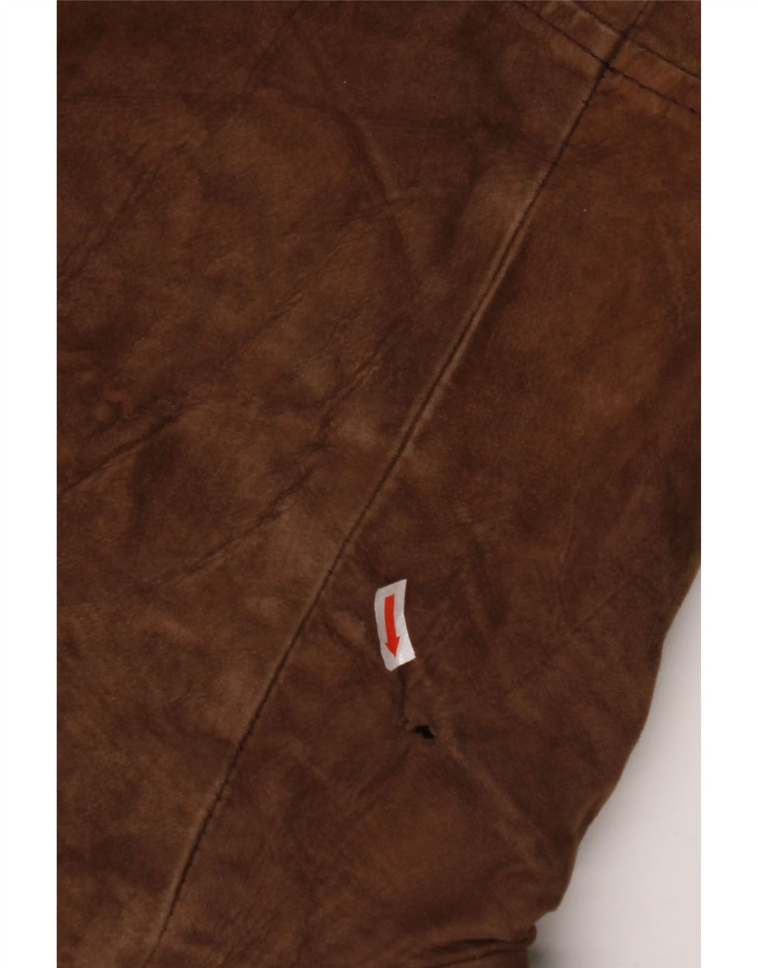 VINTAGE Manteau à double boutonnage en peau de mouton pour hommes IT 54 2XL Cuir marron