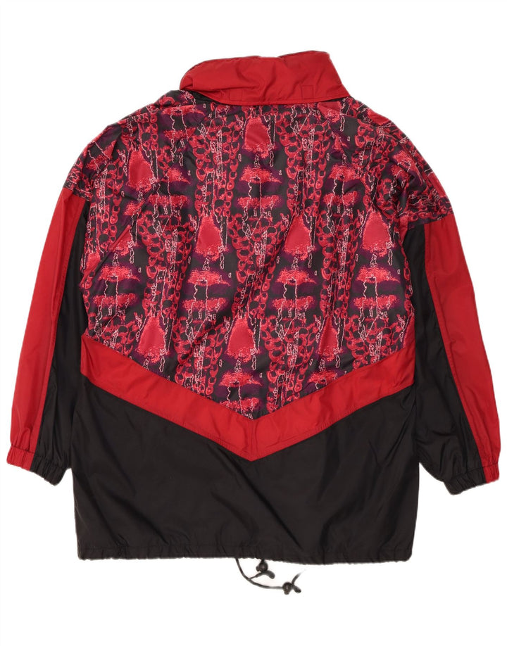 Linea Primero Veste de pluie coupe ample pour homme à motif abstrait UK 36 Small Noir