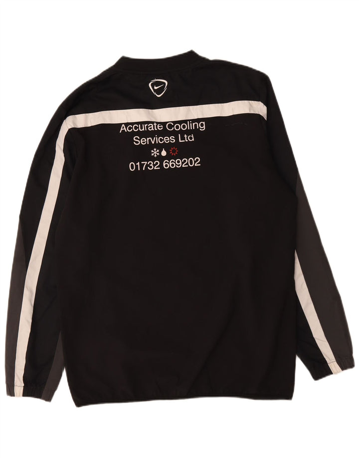 Nike Haut Dri Fit Graphic à manches longues pour homme en polyester color block Noir Taille L