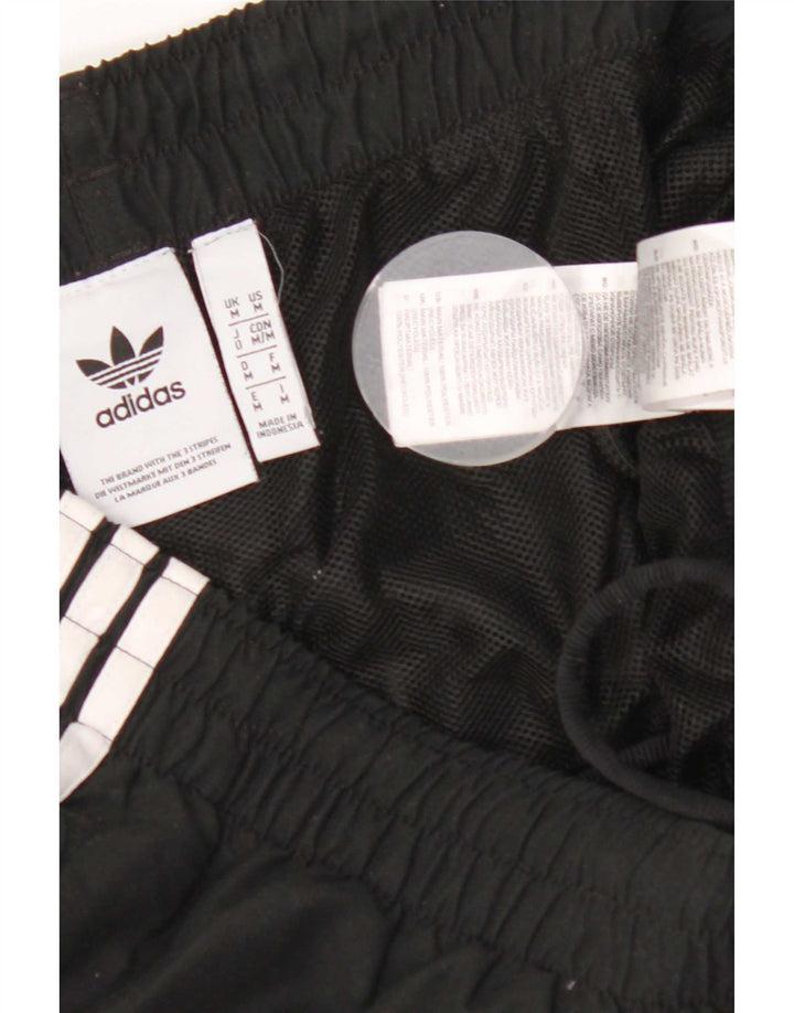 Adidas Short de sport pour homme en polyester noir moyen