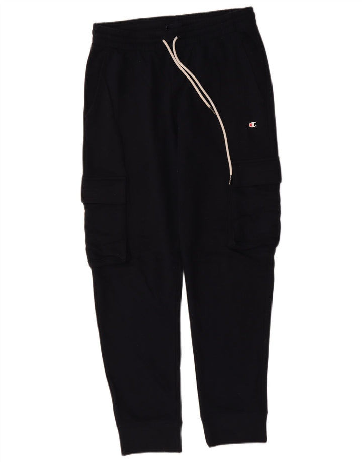 Champion Pantalon de Survêtement Cargo Homme Bleu Marine Moyen Coton