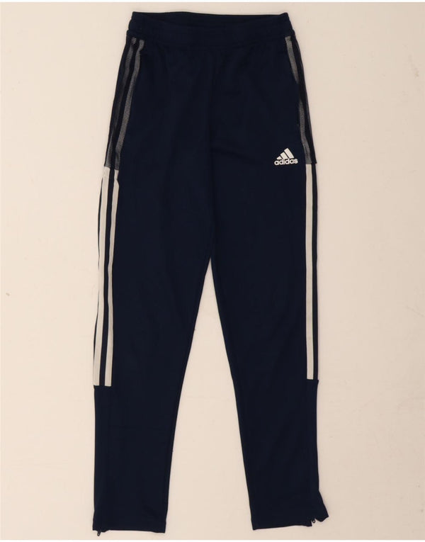 Pantalon de survêtement Adidas Garçon Aeroready 11-12 ans Bleu Marine Polyester