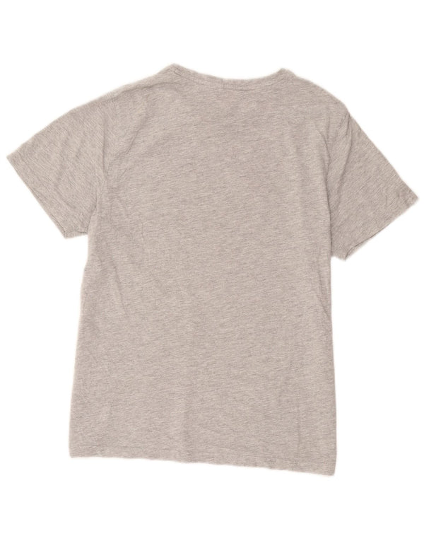 Animal T-Shirt Graphique Homme Gris Moyen Coton