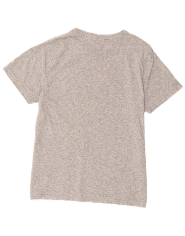 Animal T-Shirt Graphique Homme Gris Moyen Coton