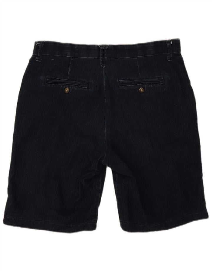 Lee Short en jean pour femme US 10 Large W32 Bleu marine Coton