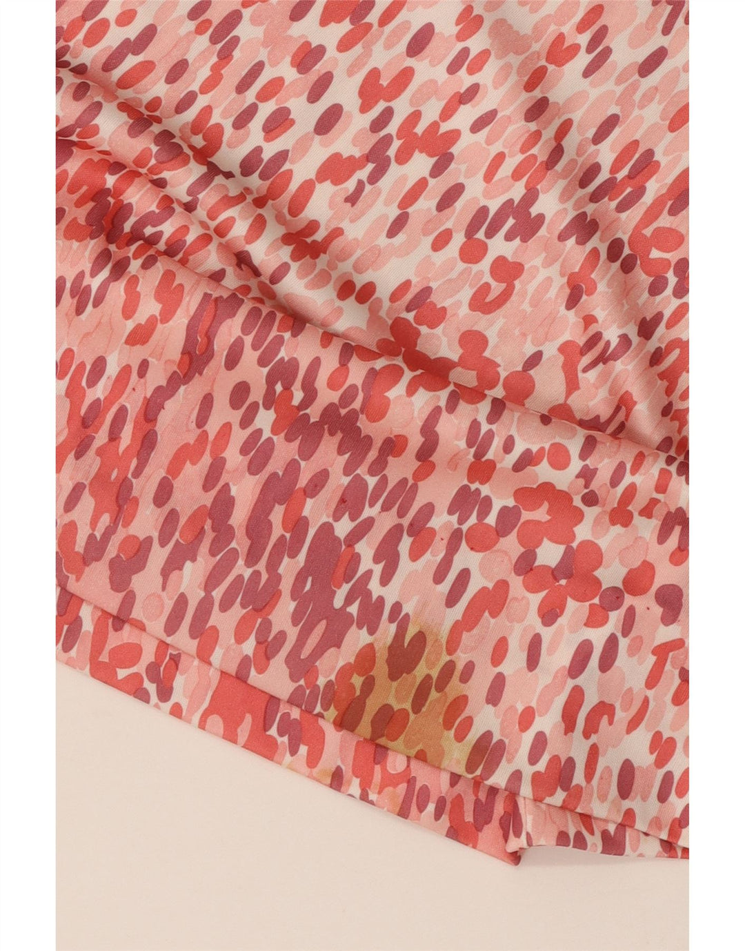 ANNARELLA Robe trapèze à manches longues pour femme IT 46 Large Rose à pois