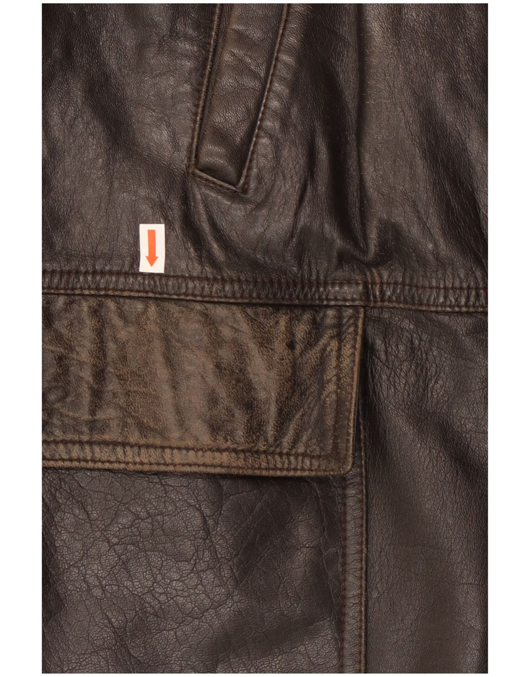 Lavorazione Artigianale Veste en Cuir Homme IT 48 Cuir Marron Moyen
