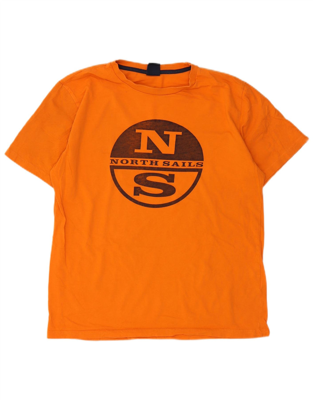North Sails T-Shirt Graphique Homme Orange Moyen