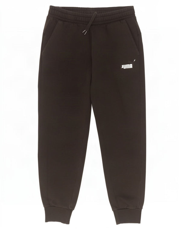 Puma Pantalon de survêtement pour homme en coton noir Taille L