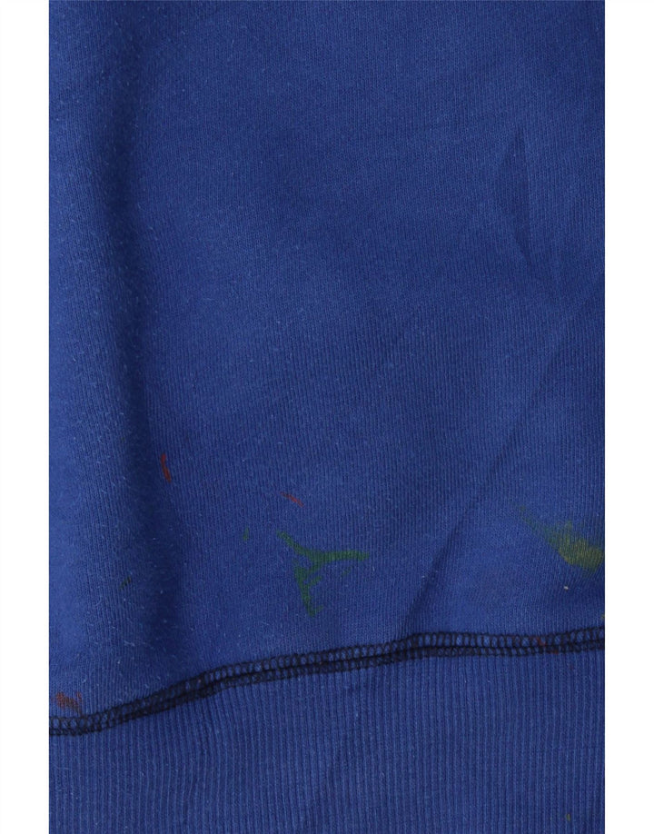 FILA Sweat-shirt graphique pour homme en coton bleu 2XL