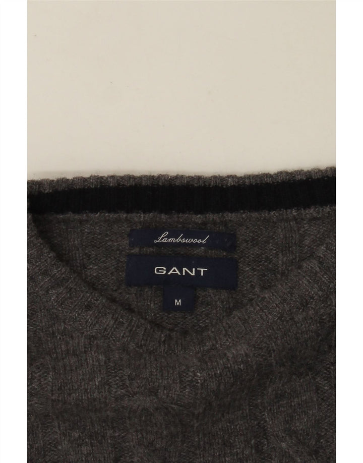 GANT Pull ras du cou pour femme UK 14 Gris moyen Colourblock