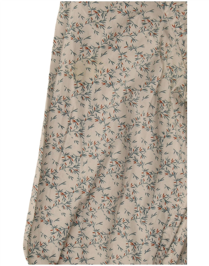 J. Crew Chemise Slim Homme Blanc Moyen Coton Floral