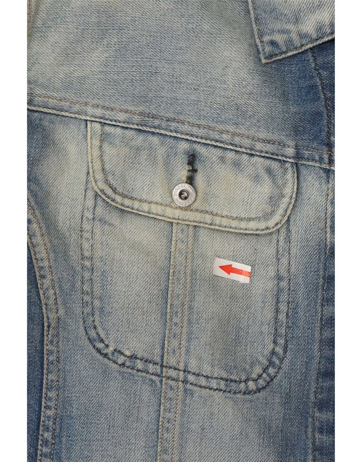 Diesel Veste en Jean Homme UK 42 XL Bleu Coton