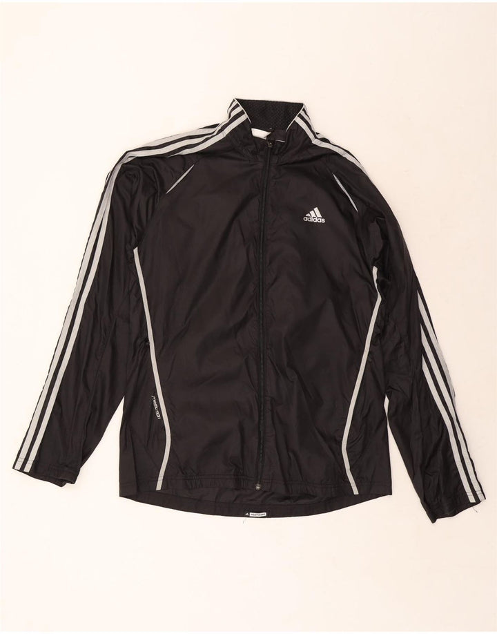 Adidas Veste de pluie pour homme UK 38 Medium Noir Polyester
