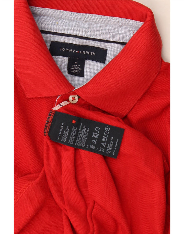 Tommy Hilfiger Polo Homme Rouge Moyen Coton