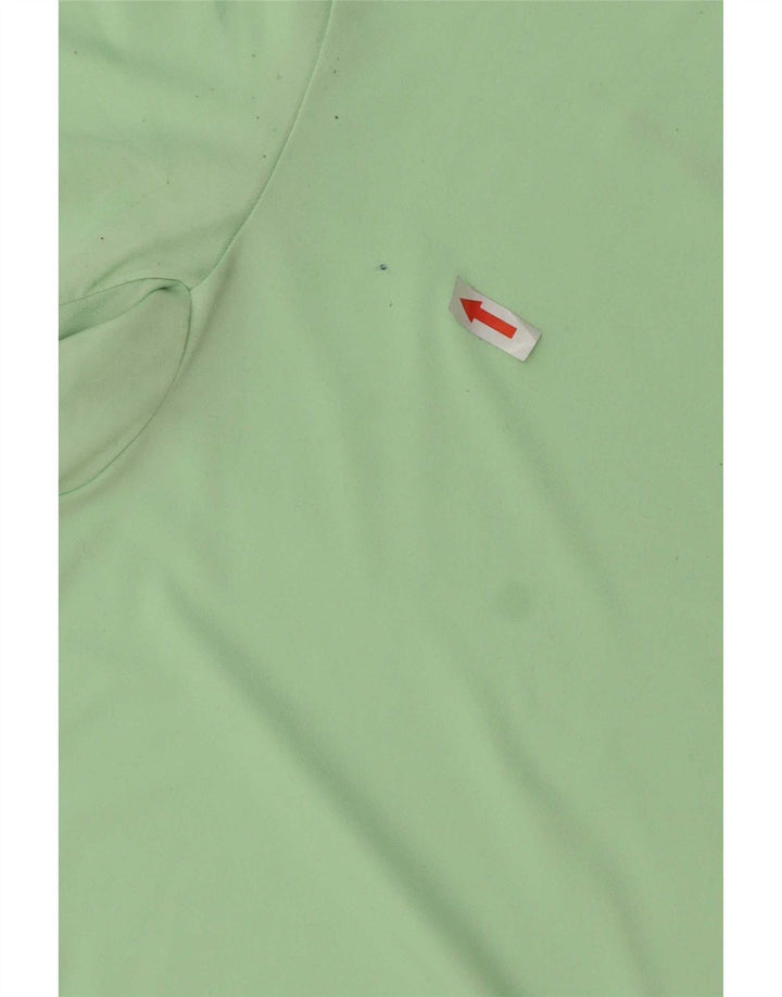 Nike Hommes Dri Fit T-Shirt Haut Petit Vert Polyester