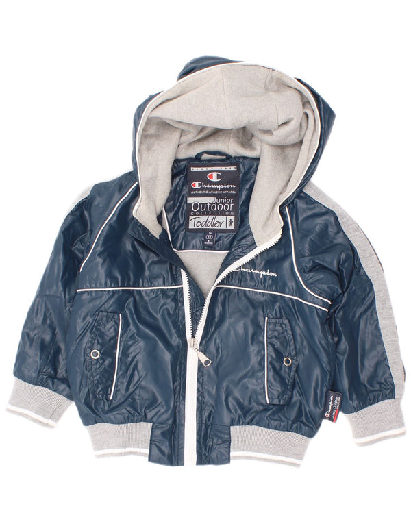 Champion Veste de survêtement pour bébé garçon 6-9 mois XS Bleu marine Colourblock