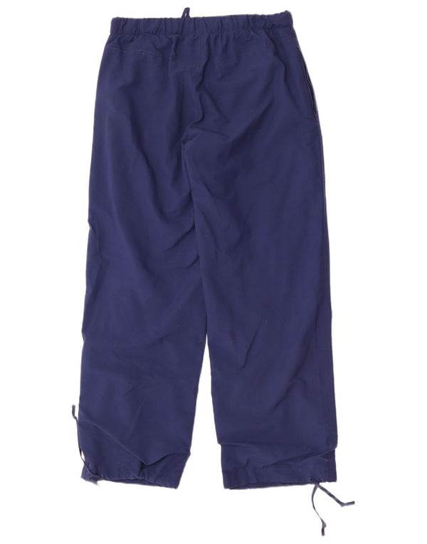 Nike Pantalon de survêtement pour femme UK 10/12 Bleu marine moyen Polyester