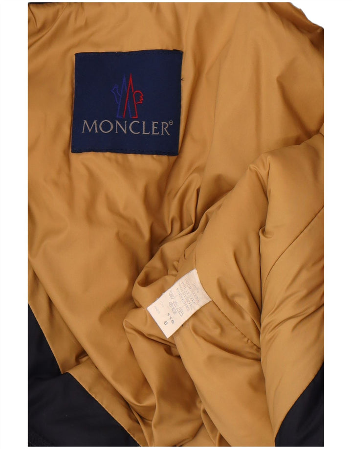 Moncler Filles Manteau Rembourré 5-6 Ans Bleu Marine Polyester