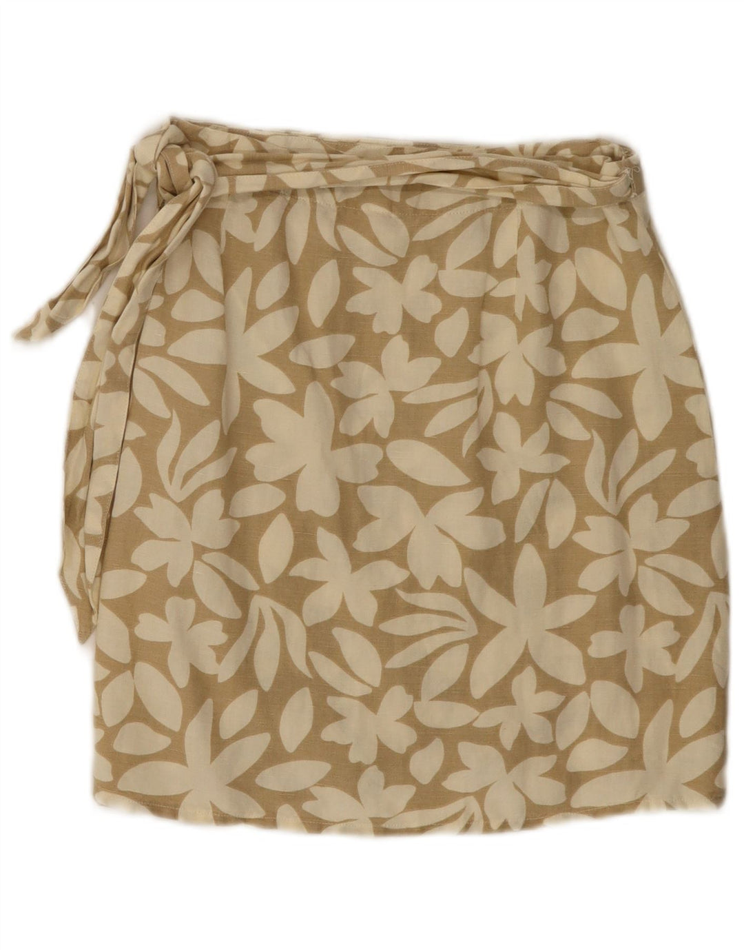 RIP CURL Jupe Portefeuille Femme Petit W26 Lin Floral Beige