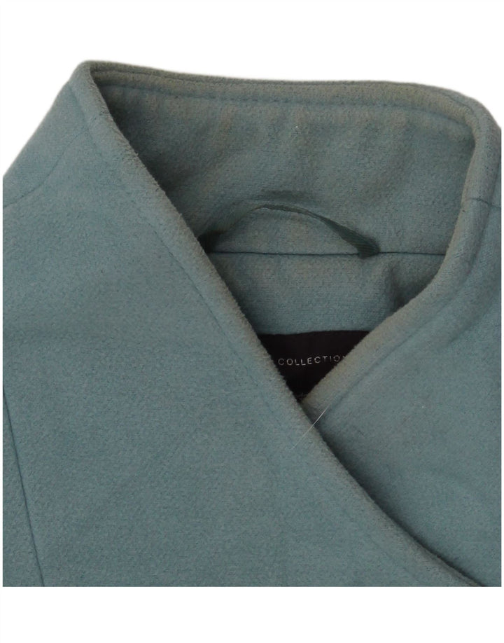 Marks & Spencer Manteau coupe ample pour femme UK 18 XL Bleu Polyester
