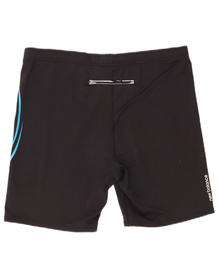 New Balance Short de Sport Graphique Homme Grand Noir