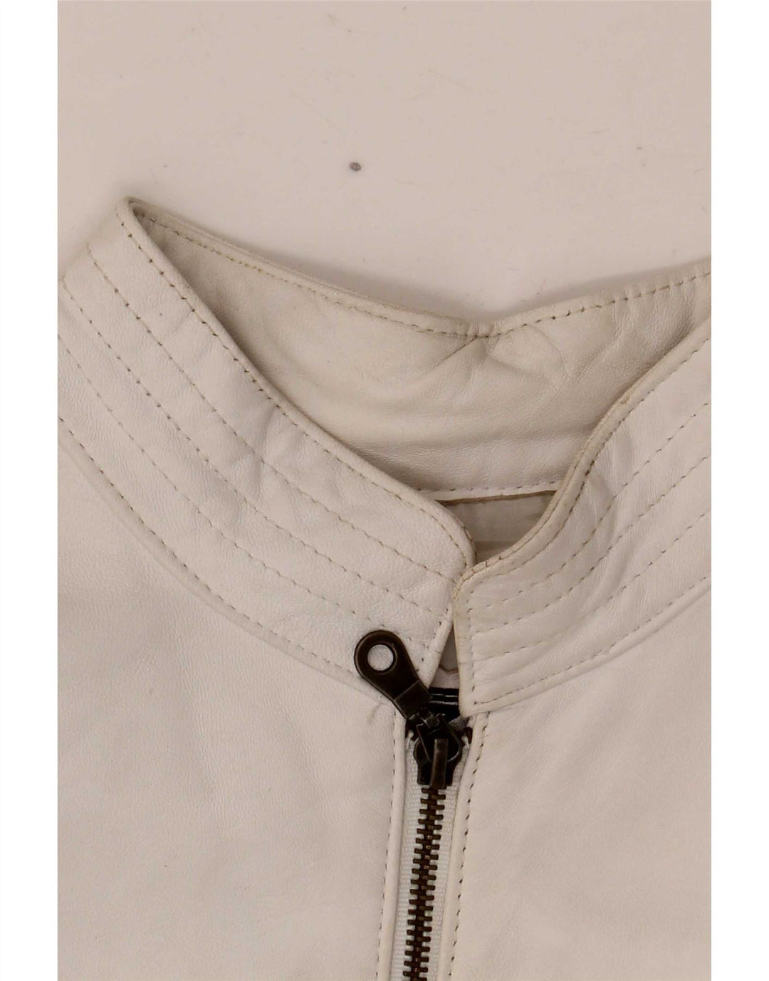 Schegge Veste de course en cuir pour femme IT 52 2XL Blanc