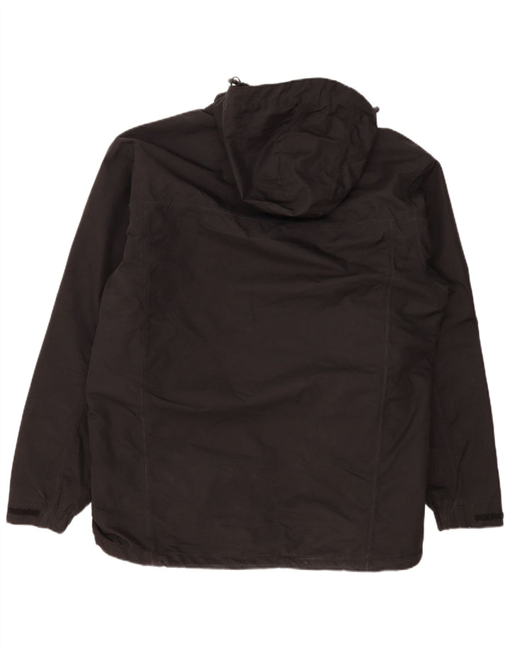 Umbro Veste coupe-vent à capuche pour hommes UK 44 2XL Noir Polyester