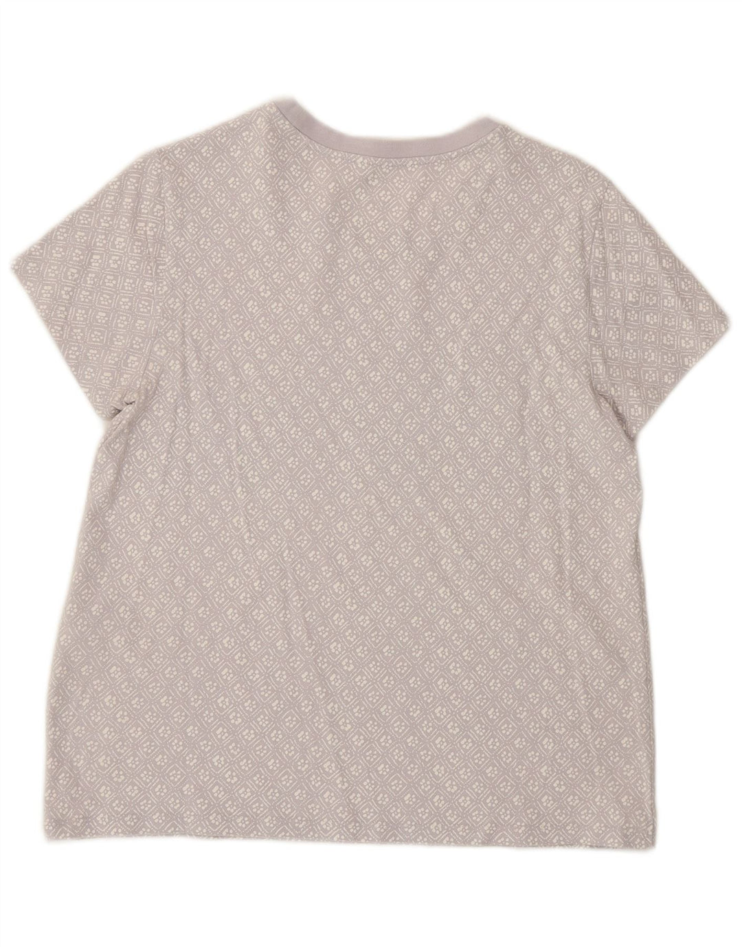 Levi's T-Shirt Graphique Femme UK 14 Coton Géométrique Lilas Moyen