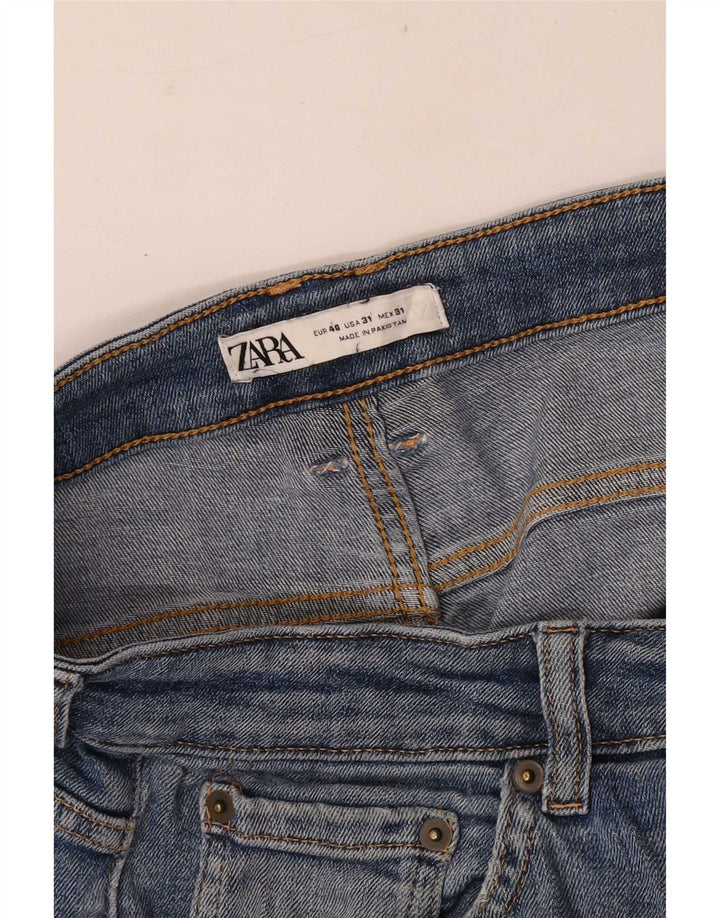 Zara Jean skinny pour homme EU 40 Medium W31 L30 Bleu