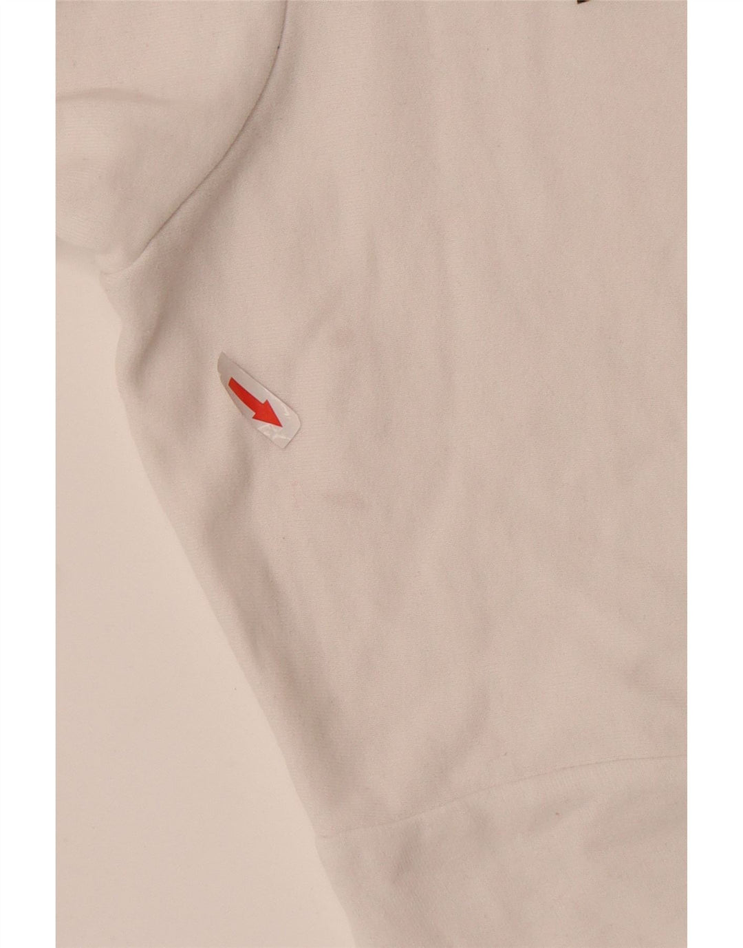 Levi's Pull à Capuche Oversize Femme UK 44 Coton Blanc Moyen