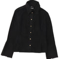 Versace Chemise formelle pour femme UK 10 Small Noir