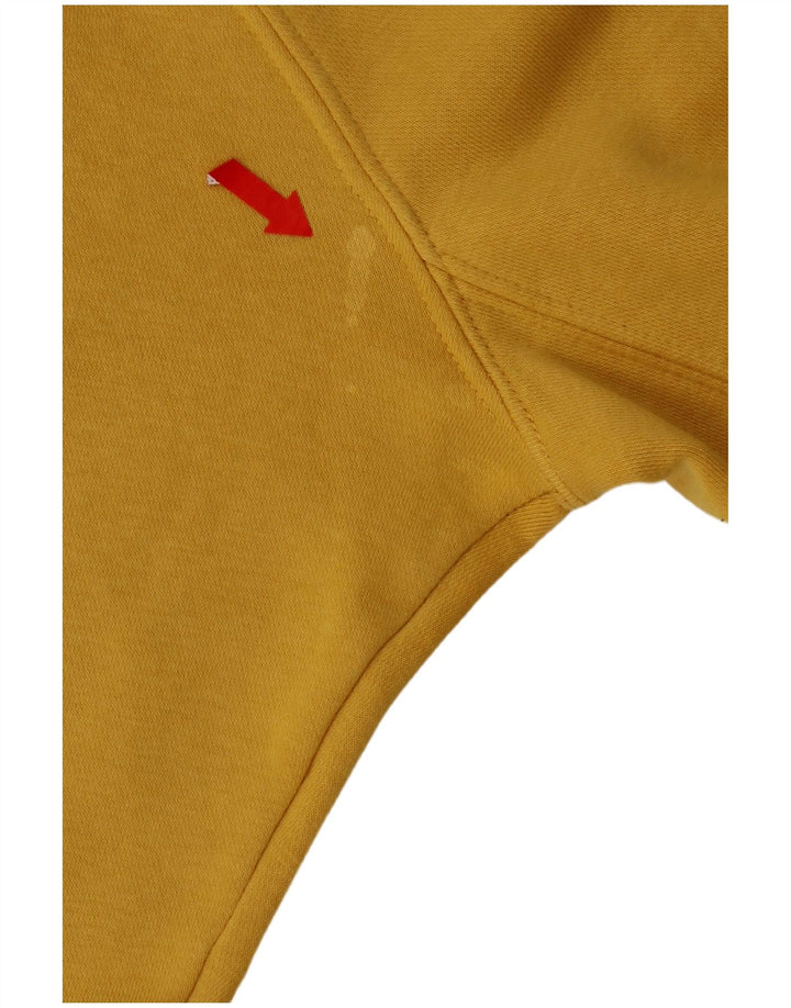Nike Mens Sweatshirt Jumper Petit Jaune Coton