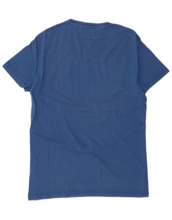 TOMMY HILFIGER T-Shirt Homme Bleu Moyen Coton
