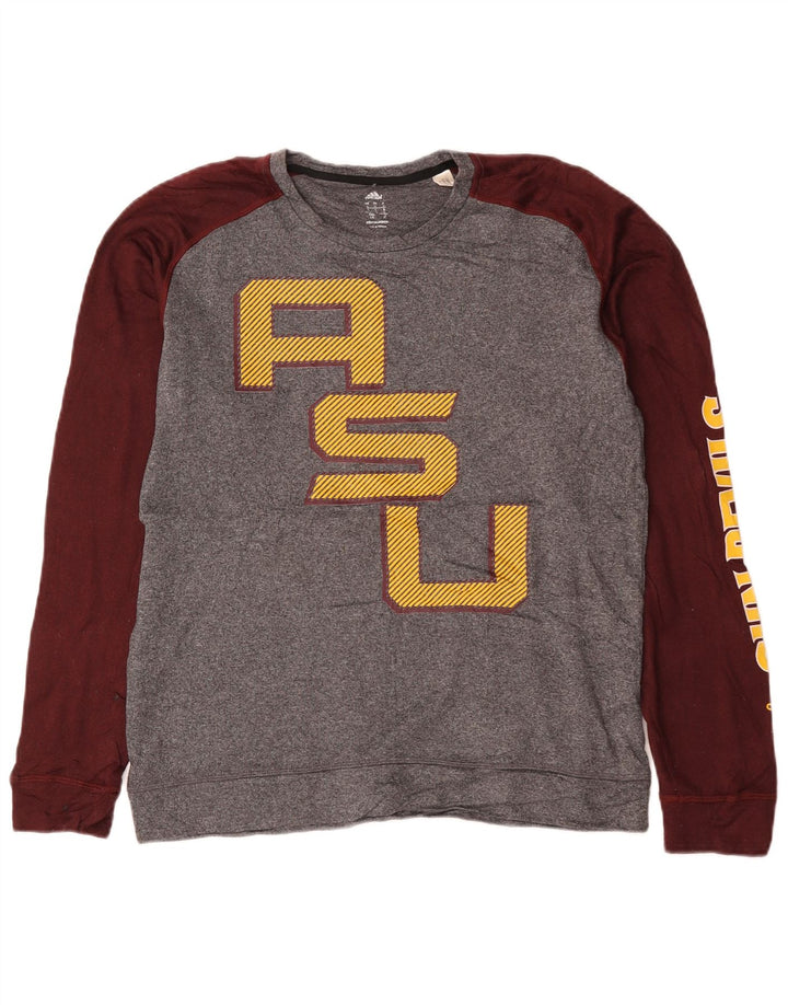 Adidas Hommes Arizona State Sun Devils Sweat Pull Grand Gris