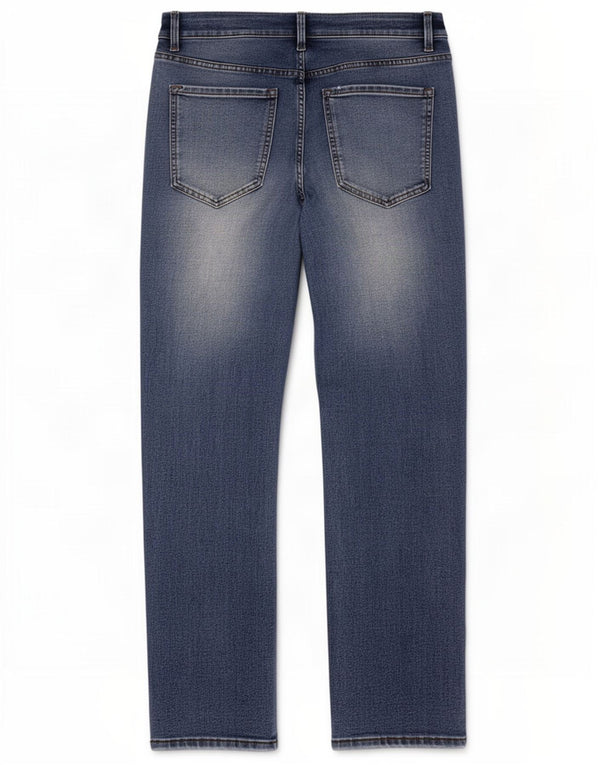 Marks & Spencer Jean droit The Sienna pour femme UK 16 Large W34 L27 Bleu