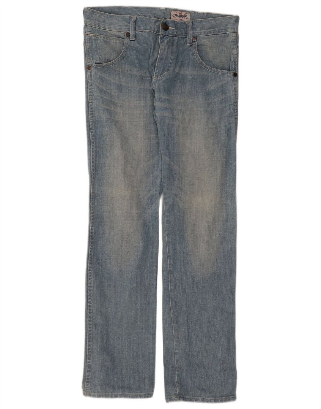 Wrangler Jean droit femme W31 L32 bleu coton
