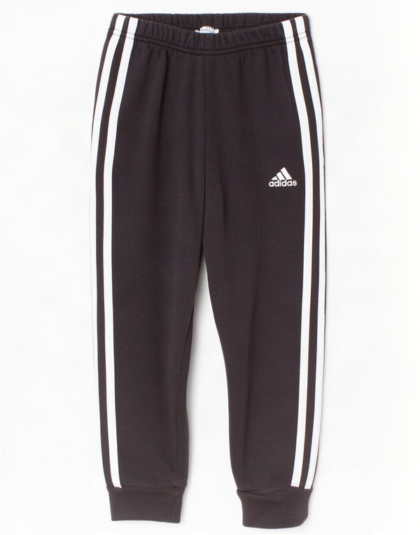 Adidas Pantalon de survêtement garçon Joggers 5-6 ans Noir Coton