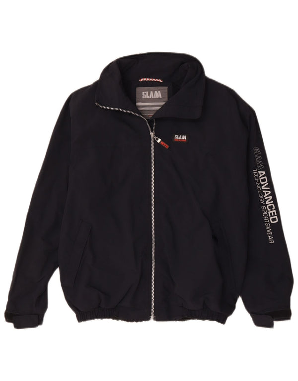 Veste de pluie graphique Slam Boys 14-15 ans Nylon bleu marine