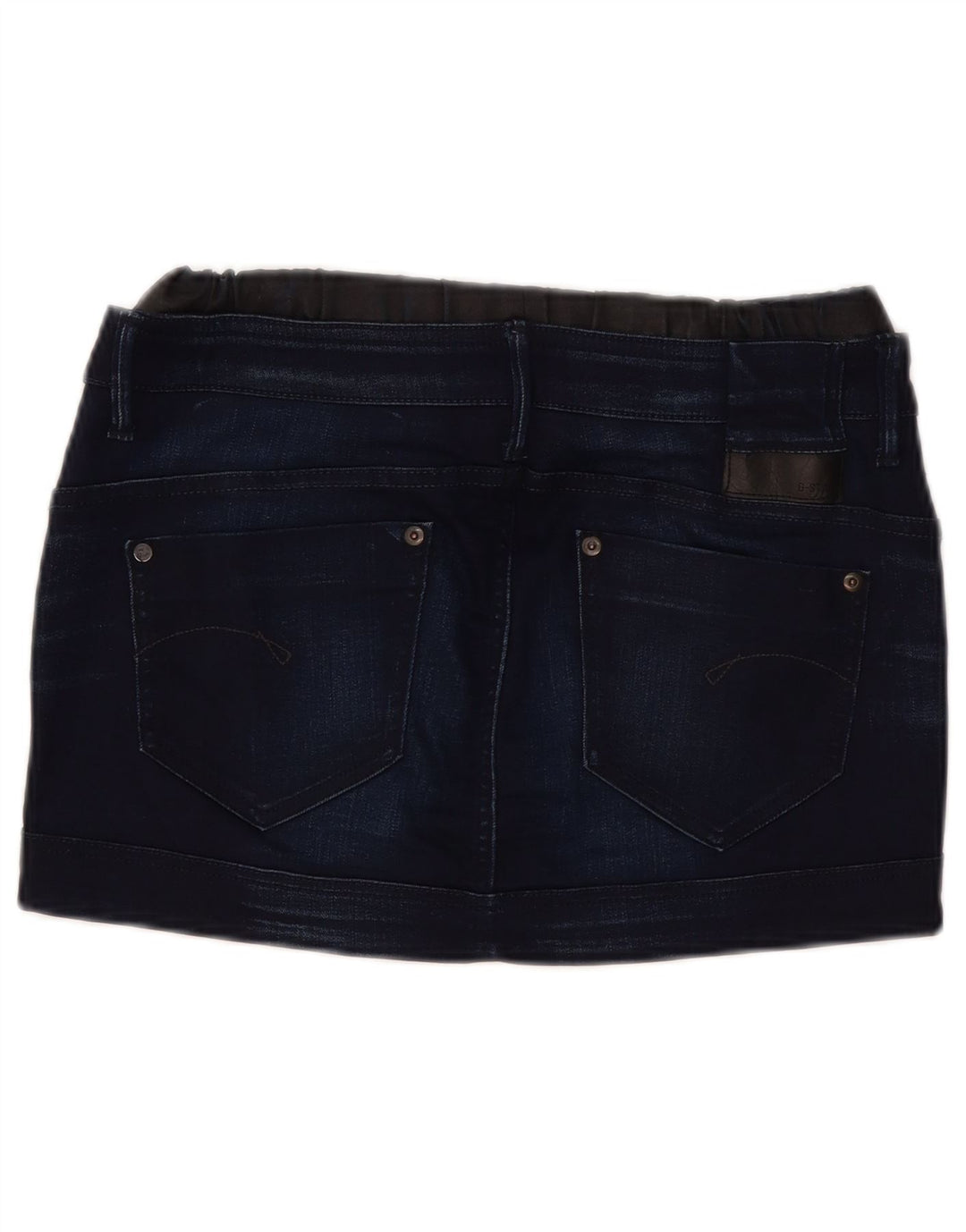 G-Star Femme Mini Jupe En Jean W28 Bleu Marine Moyen