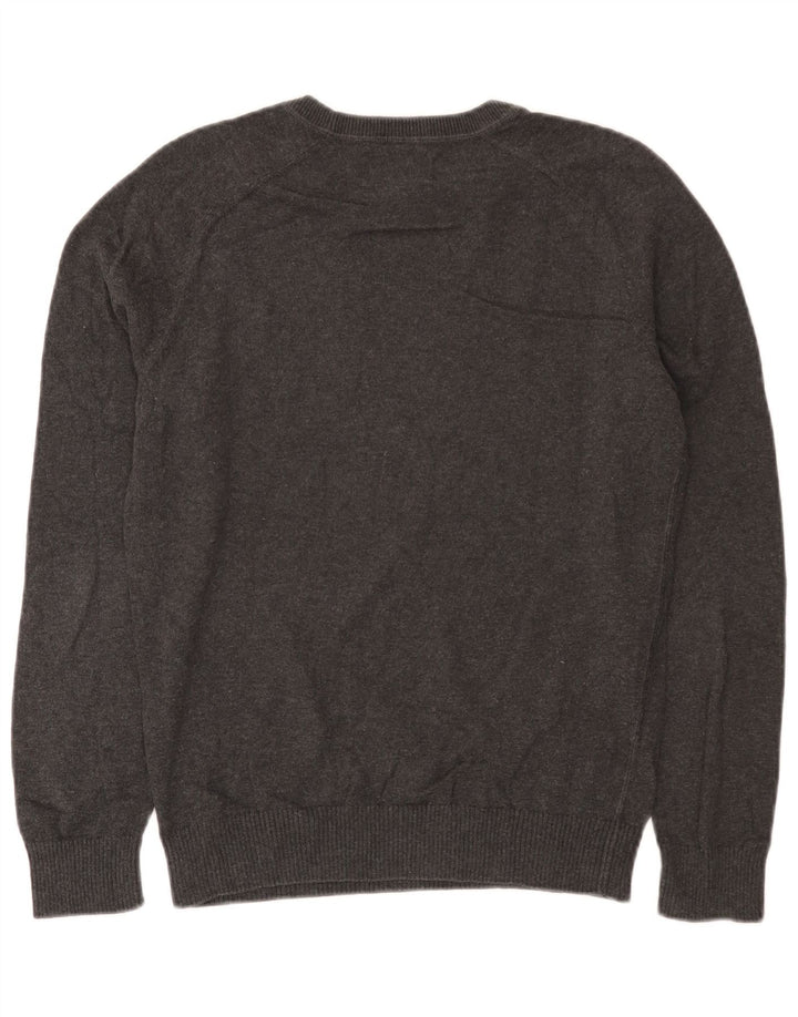 Penguin Pull col rond homme petit gris coton