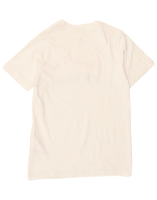 Nike Garçon Graphic T-Shirt Top 10-11 ans Coton Blanc Moyen