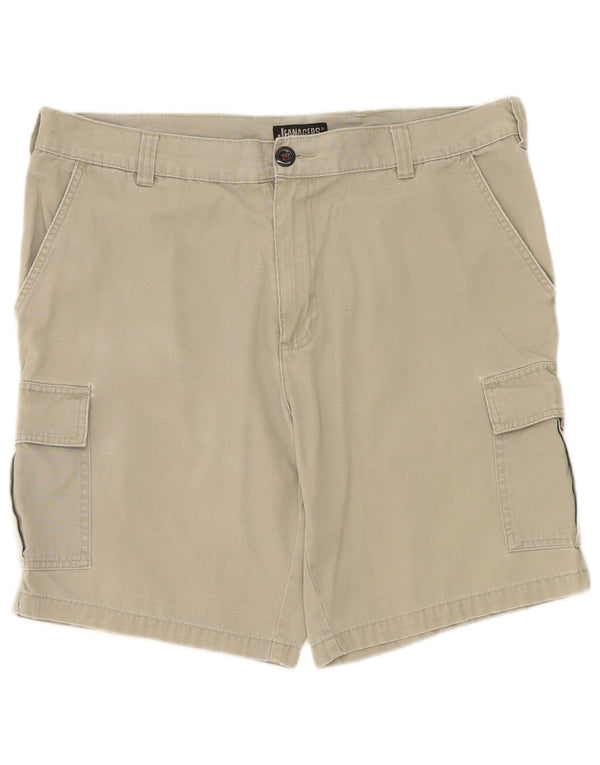 Jeanagers Short Cargo Homme W38 XL Kaki Coton