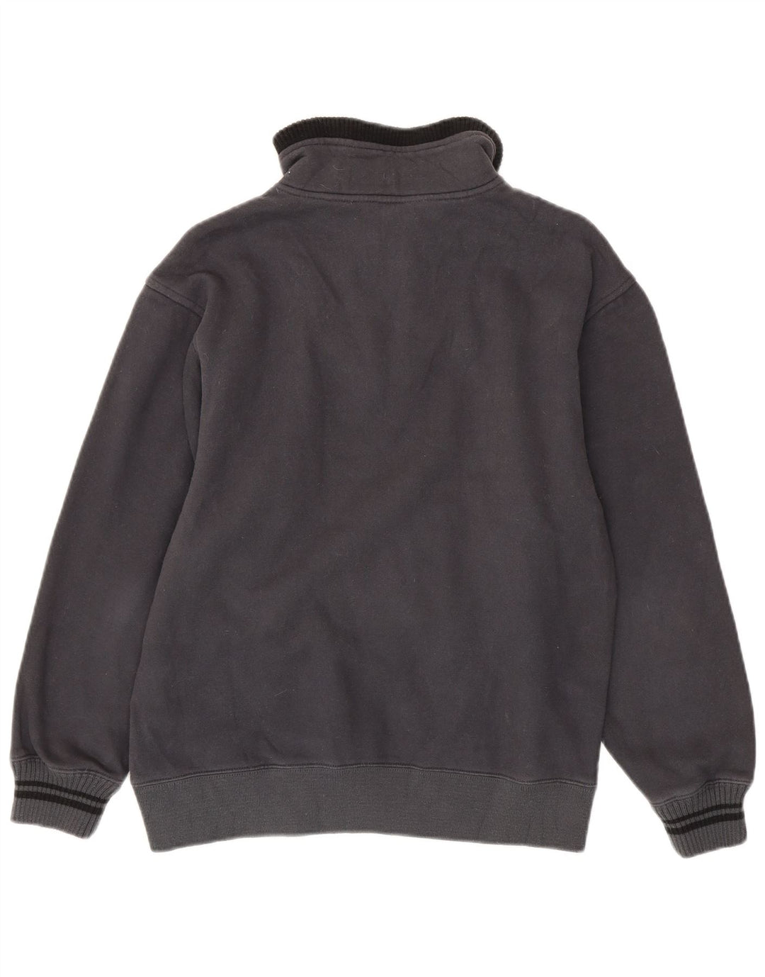 Champion Sweat-shirt à col zippé pour homme Petit gris Coton