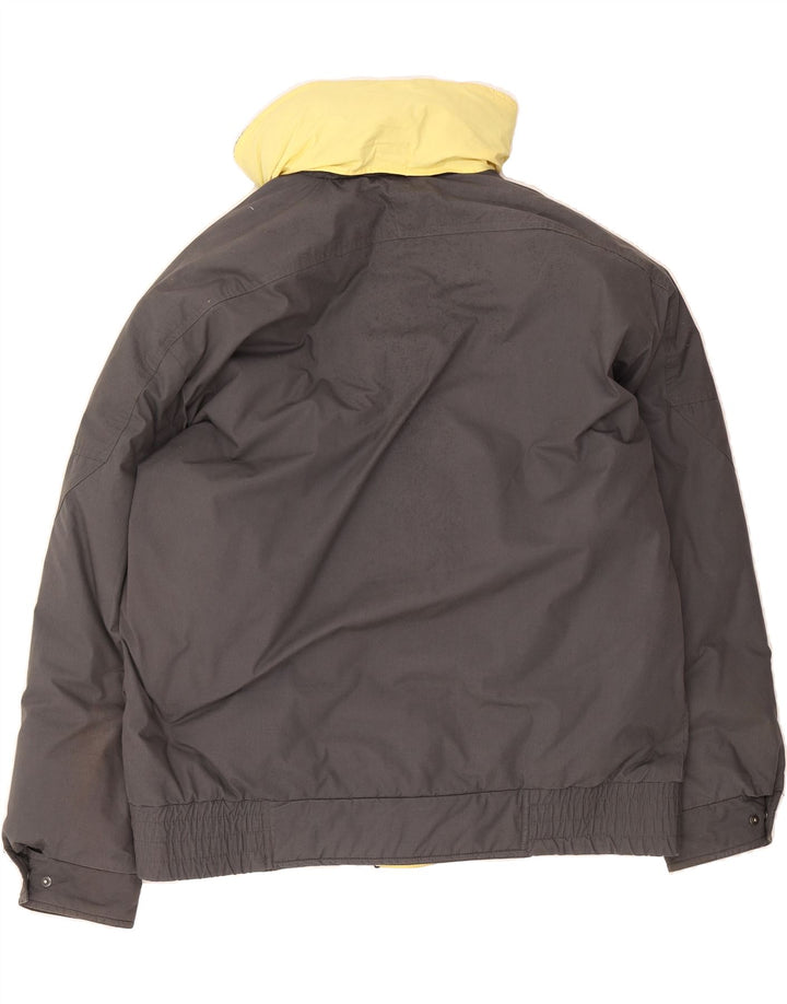ELHO Mens Padded Jacket IT 50 Large Grey Vintage Elho and Second-Hand Elho from Messina Hembry 