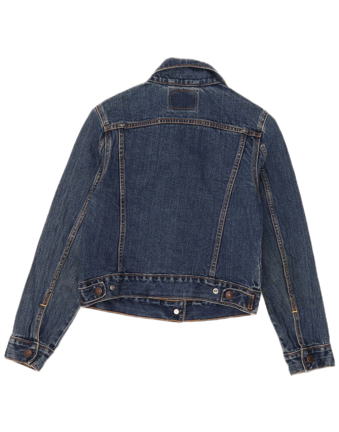 Levi's Veste en Jean Fille 7-8 Ans Grand Bleu Coton