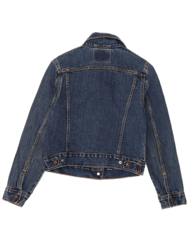 Levi's Veste en Jean Fille 7-8 Ans Grand Bleu Coton